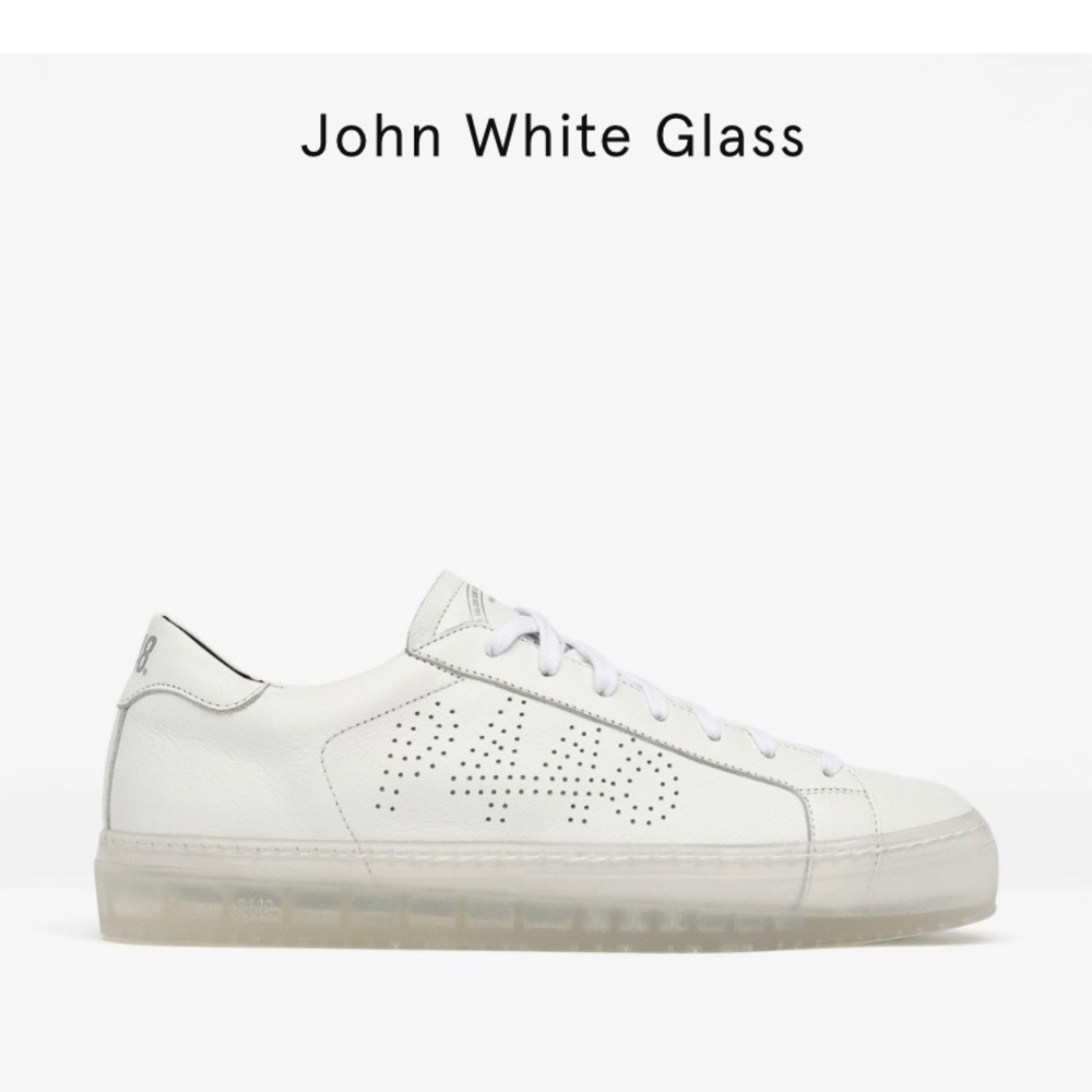 P448 John White Glass low top sneakers